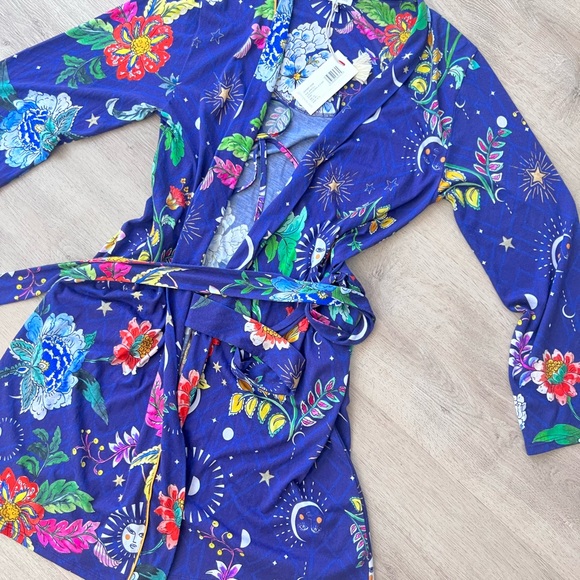 Johnny Was Lounging Robe Celestal #neverworn - Picture 2 of 4